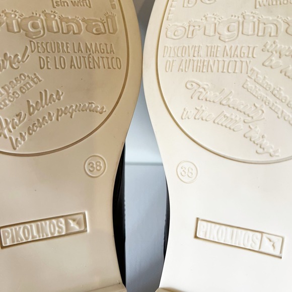 PIKOLINOS | Pyrgos Oxford Shoes Women Smoke Gray Leather Cap Toe Slip On Sz 7.5 - Picture 14 of 16